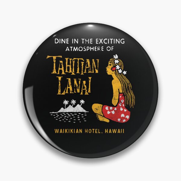 Aperçu de l'œuvre Vintage Tahitian Lanai - Hawaii créée et vendue par QuayTradingCo.