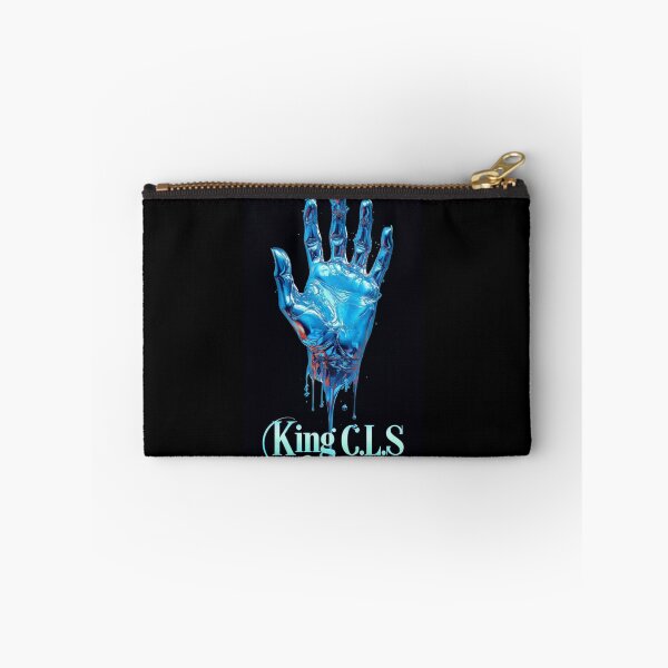 Aperçu de l'œuvre King C.L.S. King's Hand Drip | Bleu gravité | Noir | Bleu ciel créée et vendue par Kingcls.