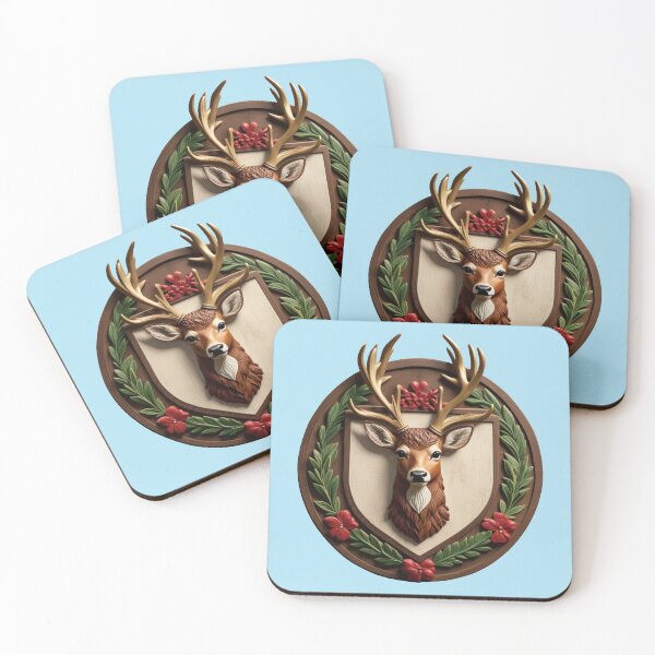 Item preview, DEER SHIELD (#B1E2F3) designed and sold by Marlon Oseguera.