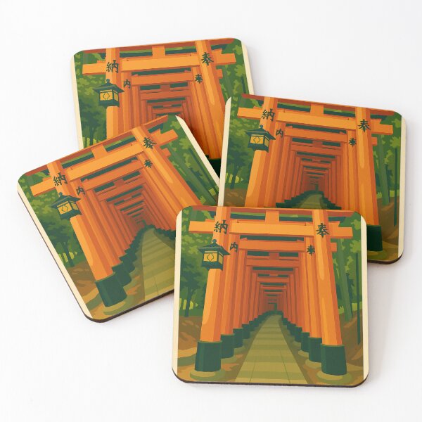 Item preview, Fushimi Inari designed and sold by FreshPrintz LLC.