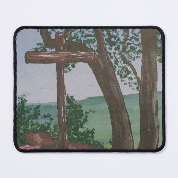 Item preview, Cross on a Hill designed and sold by sarunamii.
