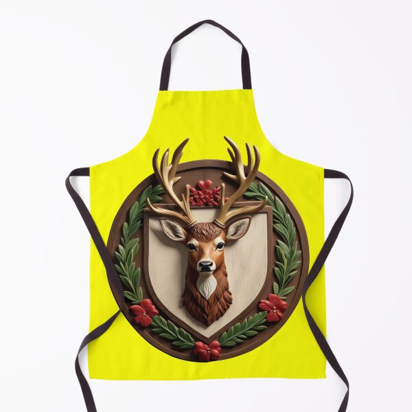 Item preview, DEER SHIELD (#FFFF00) designed and sold by Marlon Oseguera.