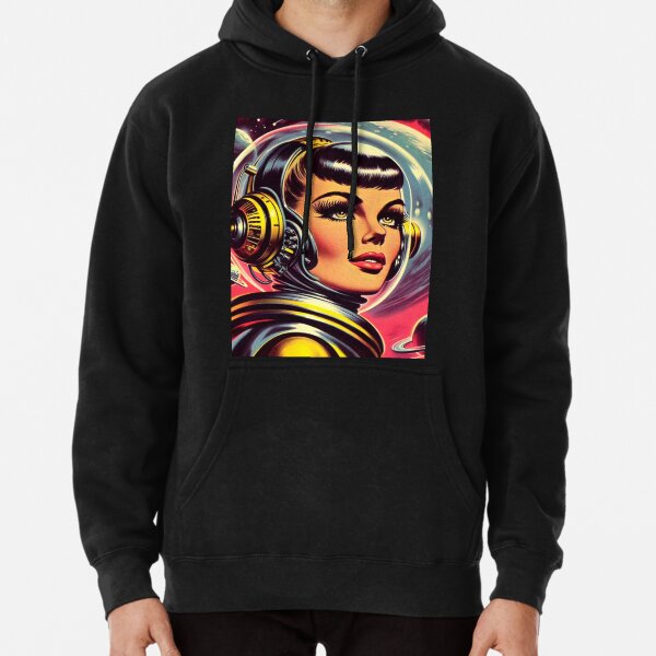 Item preview, Retro Astronaut Girl designed and sold by PulpVintage.