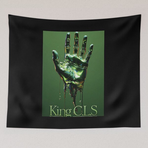 Item preview, King C.L.S King's Hand Drip | Olive Green | Lime Green  designed and sold by Kingcls.