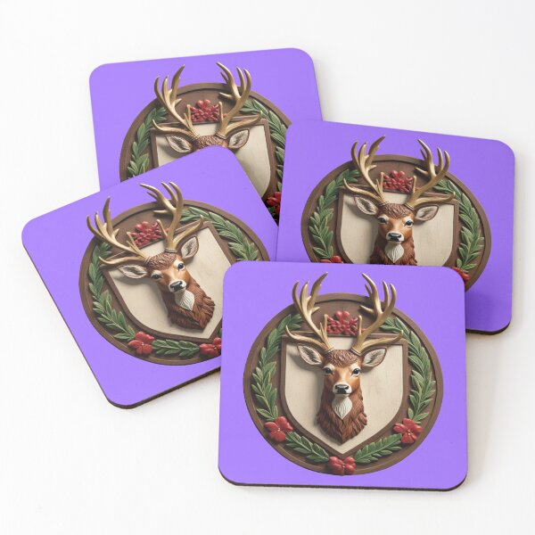 Item preview, DEER SHIELD (#9966FF) designed and sold by Marlon Oseguera.