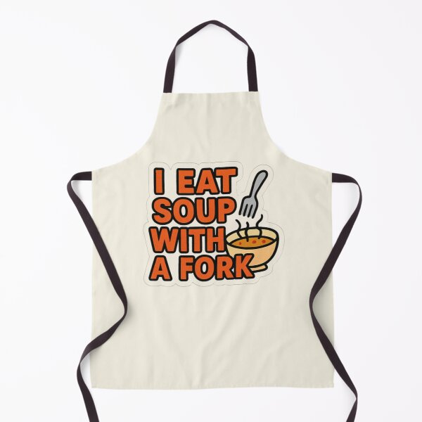 Item preview, I Eat Soup With A Fork (absurd memecore) designed and sold by DPS Phase Stickers.