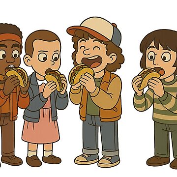 Artwork thumbnail, Stranger Tacos by Slash 'em Threads