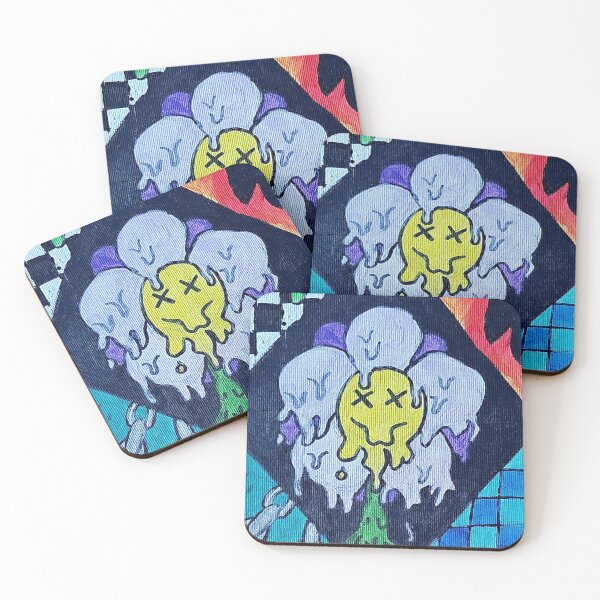 Item preview, "Melting Smiley Blossom" designed and sold by SurrealPulse.