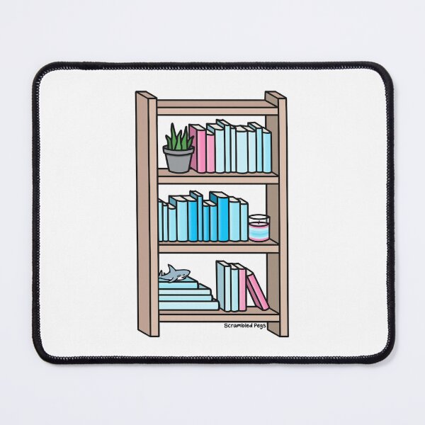 Item preview, Transmasc Pride Bookcase designed and sold by scrambledpegs.