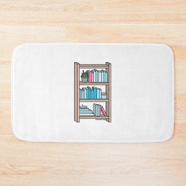 Item preview, Transmasc Pride Bookcase designed and sold by scrambledpegs.