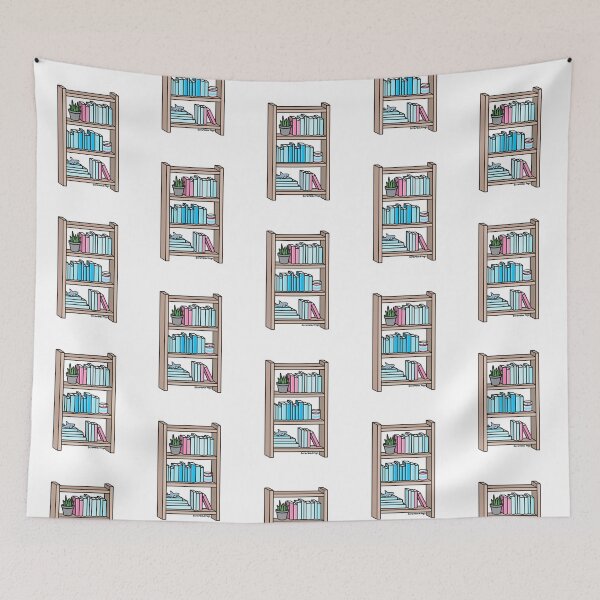 Item preview, Transmasc Pride Bookcase designed and sold by scrambledpegs.