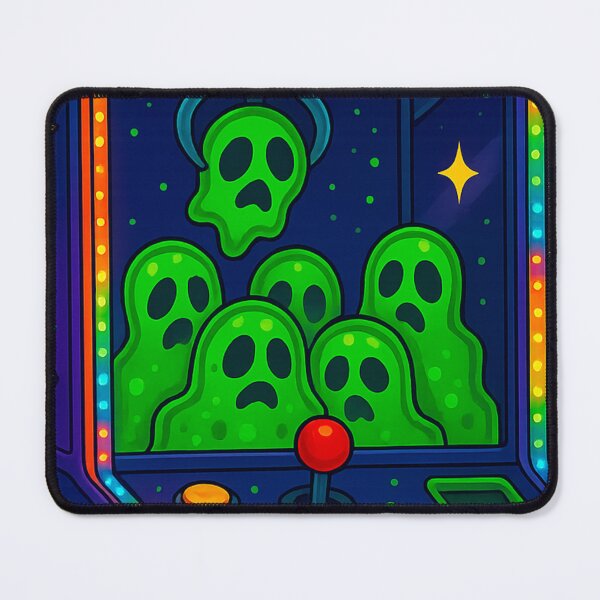 Item preview, Lost Souls Arcade – Haunted Claw Machine with Neon Lights and Slime designed and sold by Soft rot studio.