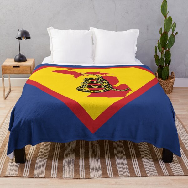 Item preview, MICHIGANDER MICHIGANIAN SHIELD - Freedom Is The Superpower - Gadsden Snake Flag - Dont Tread On Me SUPERHERO MICHIGAN design designed and sold by pelagio.