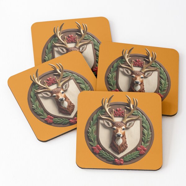 Item preview, DEER SHIELD (#DE7D08) designed and sold by Marlon Oseguera.