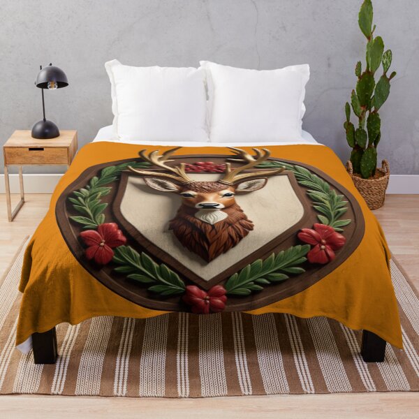 Item preview, DEER SHIELD (#DE7D08) designed and sold by Marlon Oseguera.