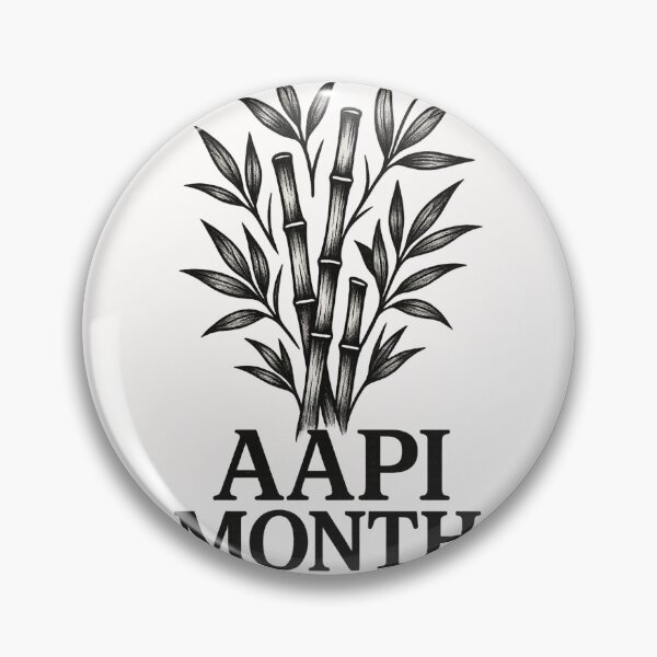 Item preview, AAPI Month Bamboo Design on Brown Gradient designed and sold by Places On Earth.
