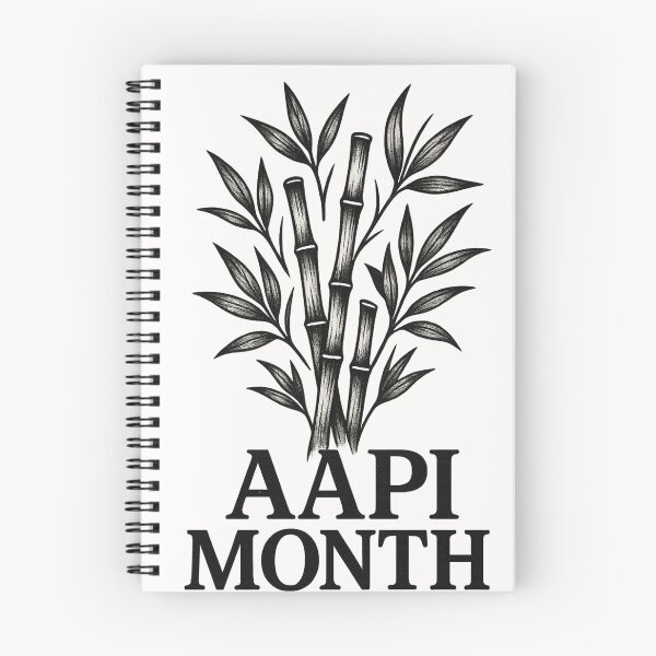 Item preview, AAPI Month Bamboo Design on Brown Gradient designed and sold by Places On Earth.