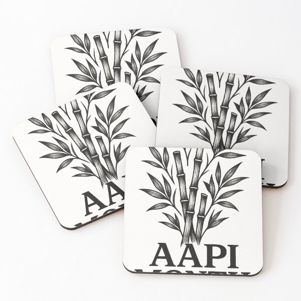 Item preview, AAPI Month Bamboo Design on Brown Gradient designed and sold by Places On Earth.