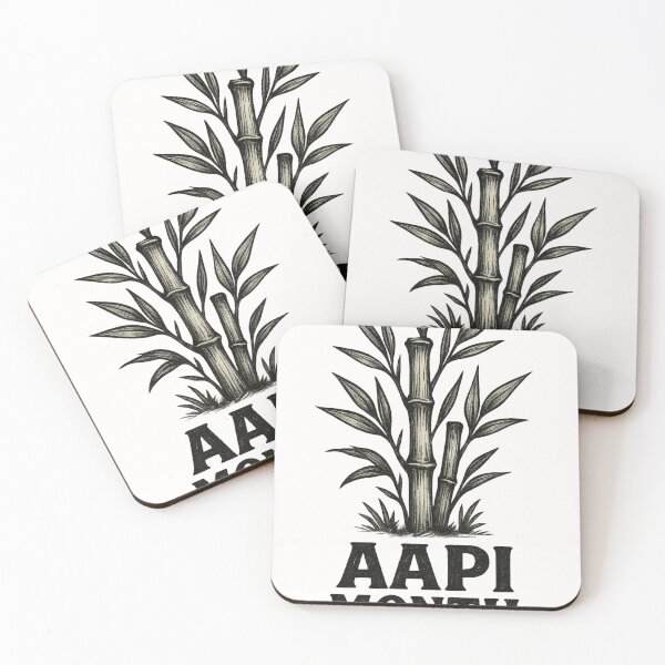 Item preview, Vintage Bamboo Art with AAPI Month Tribute designed and sold by Places On Earth.