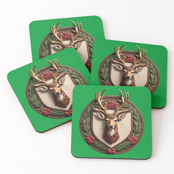 Item preview, DEER SHIELD (#009933) designed and sold by Marlon Oseguera.