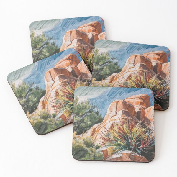 Item preview, Abstract Desert Landscape with Rocks  designed and sold by silviaol.