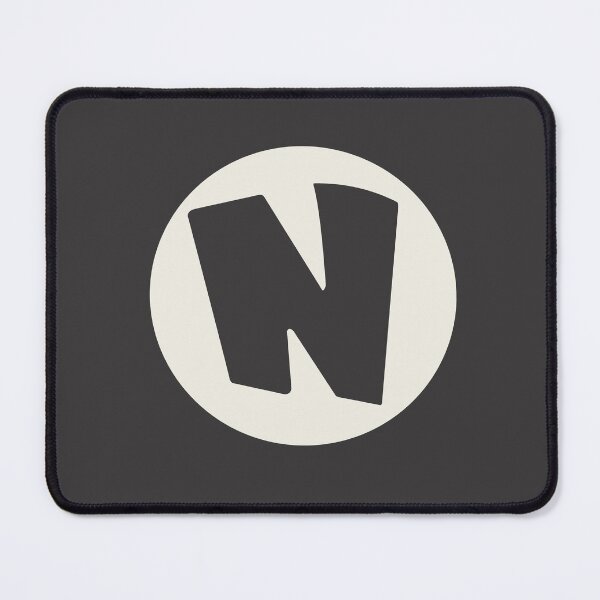 Item preview, letter n black designed and sold by ZiphGames.