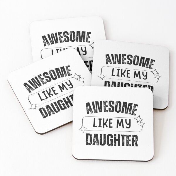 Item preview,  Awesome Like My Daughter Funny Fathers Day Family designed and sold by ZACK ART.