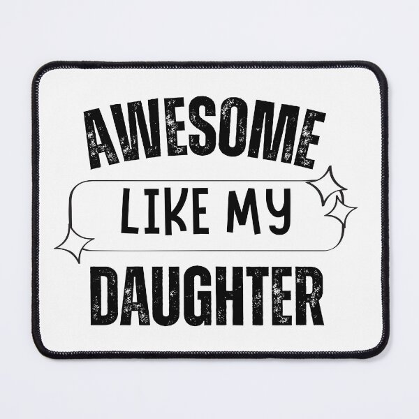 Item preview, Awesome Like My Daughter Funny Fathers Day Family designed and sold by ZACK ART.