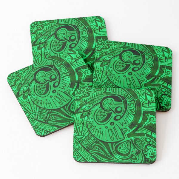 Item preview, God With Us in Green designed and sold by sarunamii.