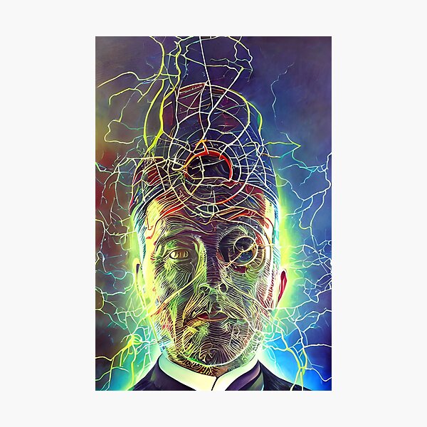 Item preview, Nikola Tesla #18 Strivings designed and sold by BiofieldExpert.