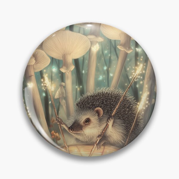 Item preview, Hedgehog Potion Brew designed and sold by SporeandCanvas.