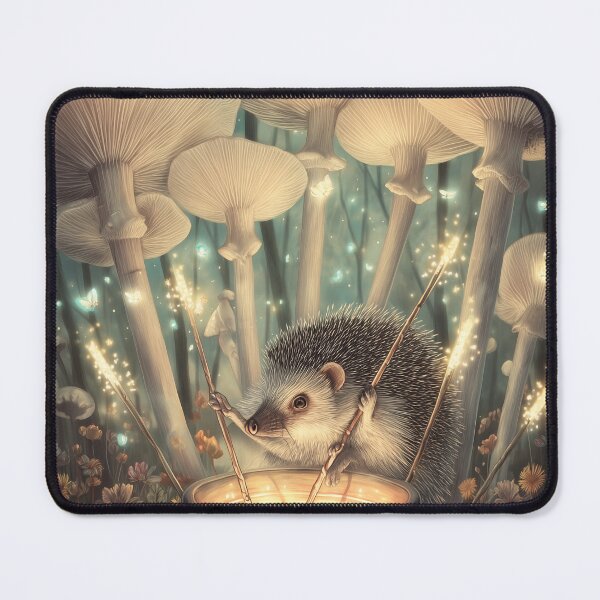 Item preview, Hedgehog Potion Brew designed and sold by SporeandCanvas.