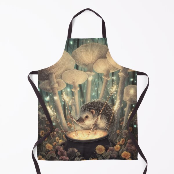Item preview, Hedgehog Potion Brew designed and sold by SporeandCanvas.