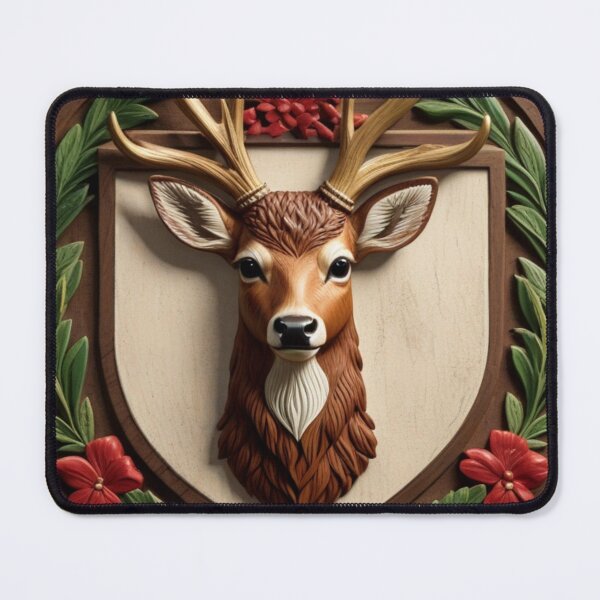 Item preview, DEER SHIELD (#00FFFF) designed and sold by Marlon Oseguera.