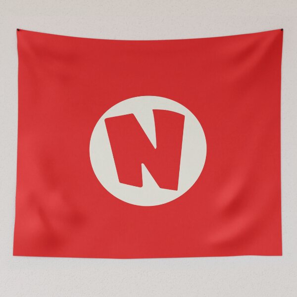 Item preview, letter n red designed and sold by ZiphGames.