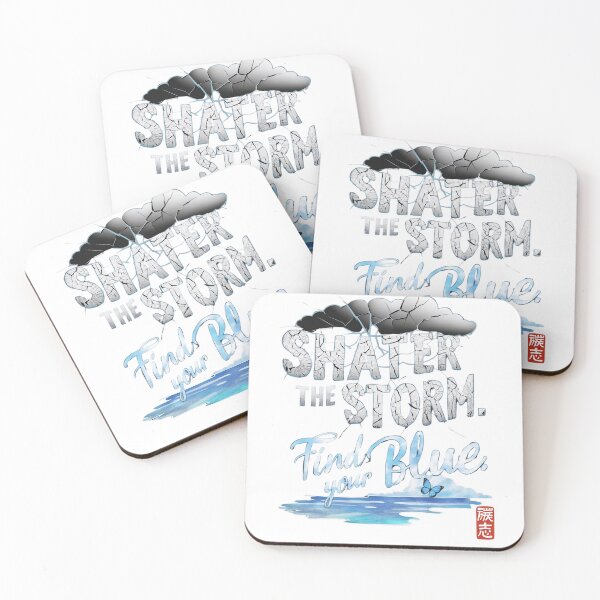 Item preview, Shatter the Storm Find Your Blue  designed and sold by 50ファイターJP.