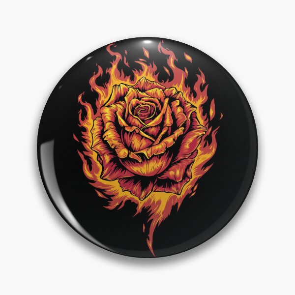 Item preview, Rose on Fire designed and sold by deathanarchy.