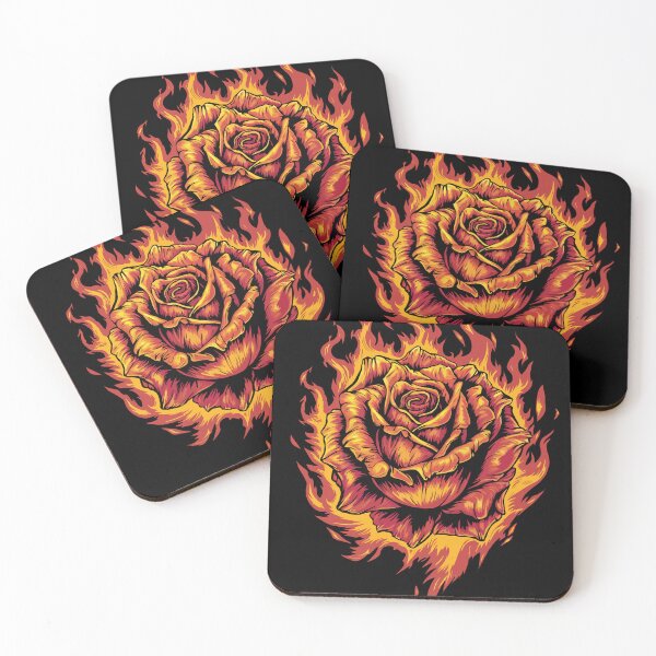 Item preview, Rose on Fire designed and sold by deathanarchy.