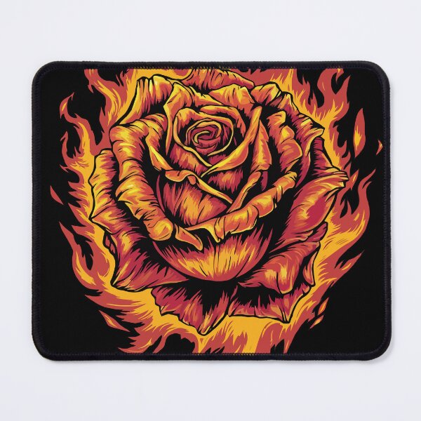 Item preview, Rose on Fire designed and sold by deathanarchy.