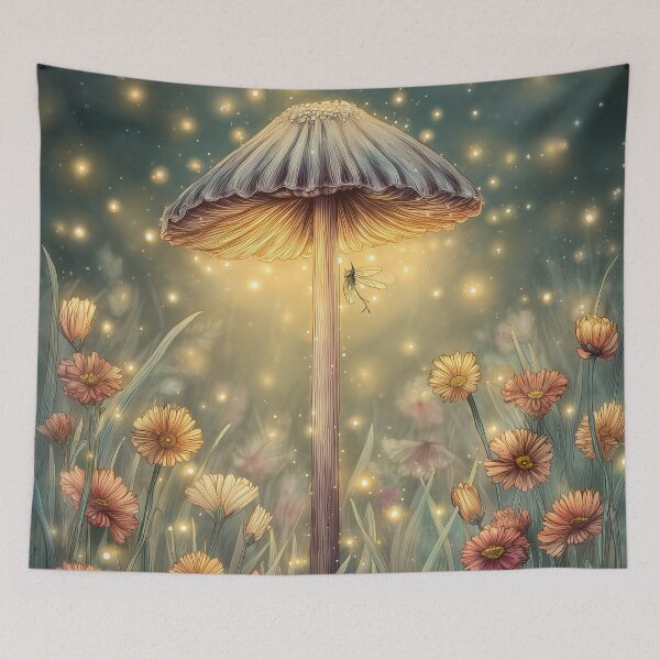 Item preview, Mushroom Wand Glow designed and sold by SporeandCanvas.