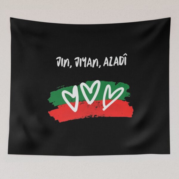 Item preview,   Woman Life Freedom, jin jiyan azadî designed and sold by KurdishShops.