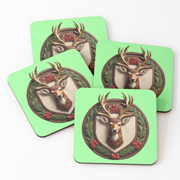 Item preview, DEER SHIELD (#99FF99) designed and sold by Marlon Oseguera.