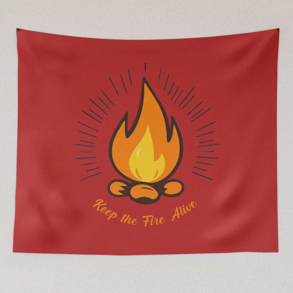 Item preview, Minimal Flame — Keep the Fire Alive designed and sold by look2day.