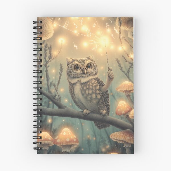 Item preview, Owl Spore Symphony designed and sold by SporeandCanvas.