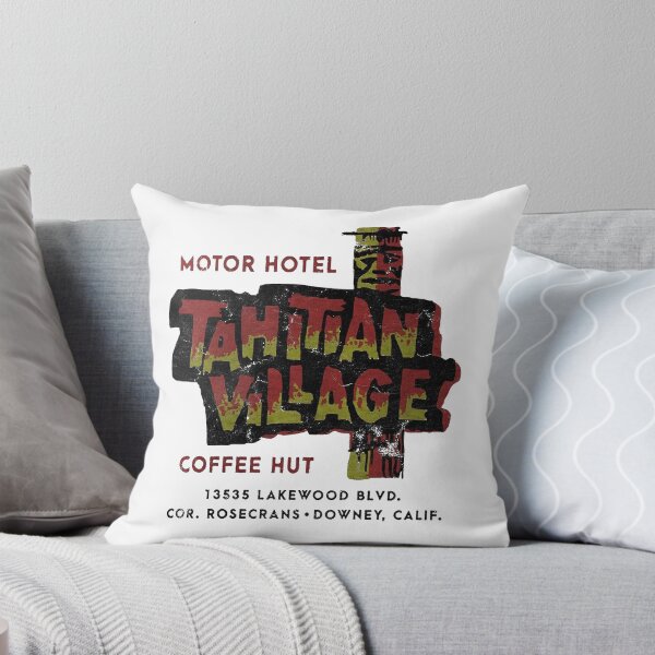 Item preview, Vintage Tahitian Village - Downey, California designed and sold by QuayTradingCo.