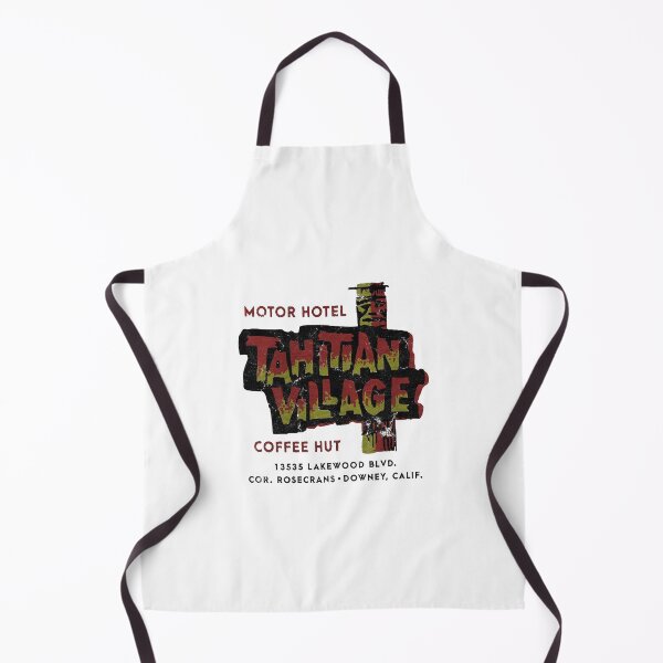 Item preview, Vintage Tahitian Village - Downey, California designed and sold by QuayTradingCo.