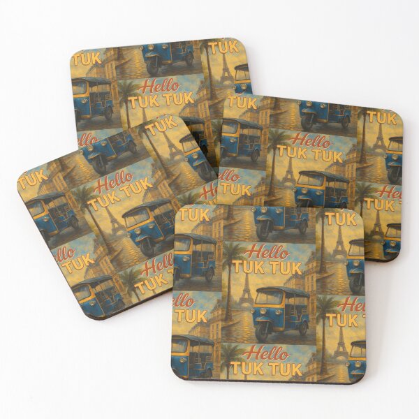 Item preview, Hello Tuk Tuk – Paris in Three Wheels designed and sold by muitee.