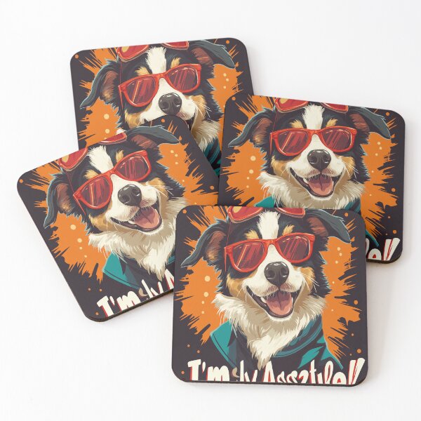 Item preview, Cool Dog – “I’m Sly Assztule!” – Bold Style & Attitude designed and sold by Thorrdu.
