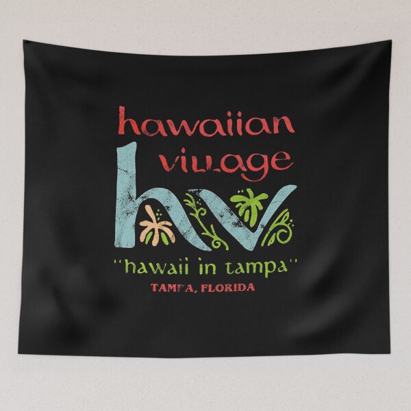 Item preview, Vintage Hawaiian Village - Tampa, Florida designed and sold by QuayTradingCo.