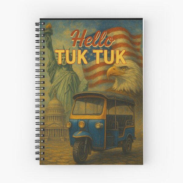 Item preview, Hello Tuk Tuk – The American Roadtrip Remix designed and sold by muitee.